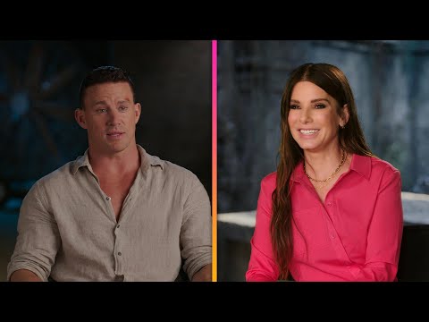 A Behind-the-Scenes Look at The Lost City With Sandra Bullock and Channing Tatum (Exclusive)