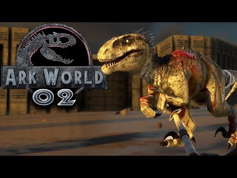 ARK WORLD Hunt for Indoraptor Jurassic World Ark Project - Ark German #02
