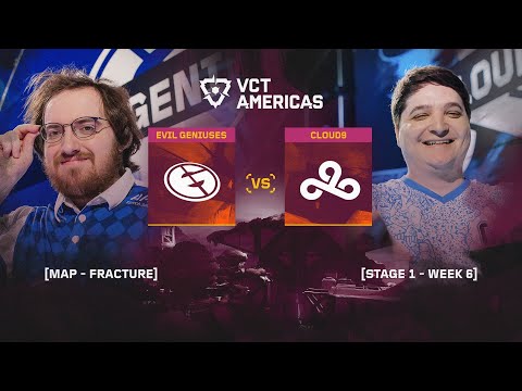 EG vs. C9  - VCT Americas Stage 1 - Playoffs Day 2 - Map 1