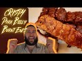 Crispy Pork Belly Burnt Ends | Skin On Pork Belly Burnt Ends | Best Way to Cook Pork Belly MUST TRY!