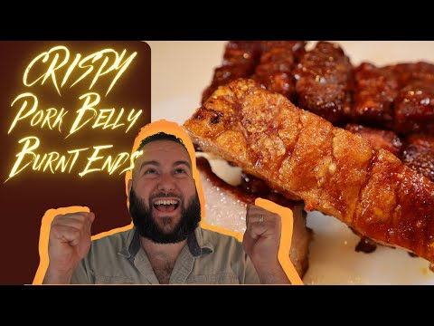 Pork Belly Burnt Ends with Pork Rinds