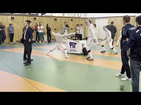 Godollo EFC 2023 CMS - L32 - Zalan Szalai HUN v Gabe Babayev USA