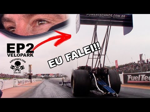 300 km/h é Mato ARRANCADA  Velopark 402 MTS Agosto 2018 EP2 (the Brazilian race park)