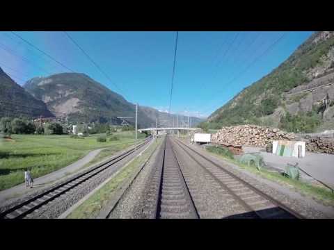 Cab ride train: Brig - Visp