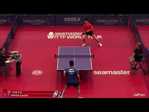 Table Tennis | XUE Fei Vs ISHIDA Carlos | Hungarian Open 2018 | Qualifying