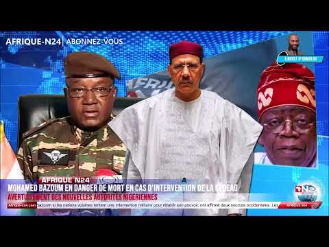 EVENING BULLETIN 08/11/2023: MOHAMED BAZOUM IN DANGER OF DEATH IN THE EVENT OF ECOWAS INTERVENTION?