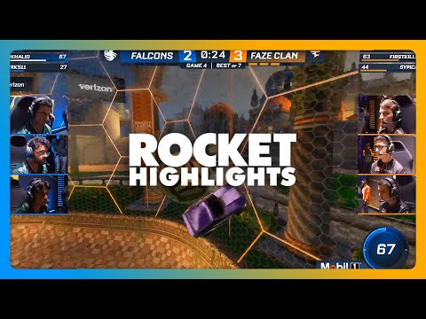RLCS - FALCONS vs FAZE CLAN - Crazy 0 Second Play