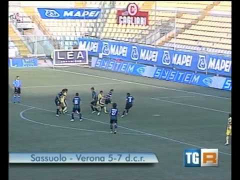 Sassuolo-Verona 3-3dts 2-4dcr coppa Italia