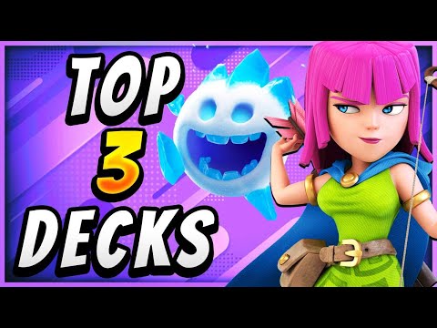 TOP 3 DECKS to UPGRADE AFTER NEW BALANCE CHANGES! — Clash Royale