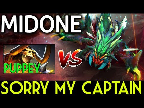 Sorry My Captain ► MidOne [Weaver] VS Puppey [Clinkz] 7.06 Dota 2
