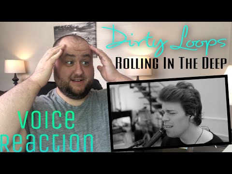 Dirty Loops "Rolling In The Deep" | Voice Teacher Reaction