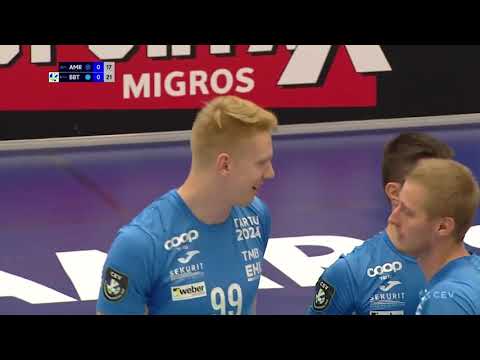 Lindaren Volley Amriswil - Bigbank Tartu | Bóng chuyền vô địch các CLB nam Châu Âu 2021