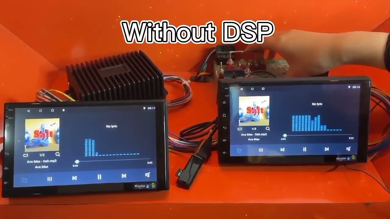 ANDROID DSP AMPLIFIER TESTING