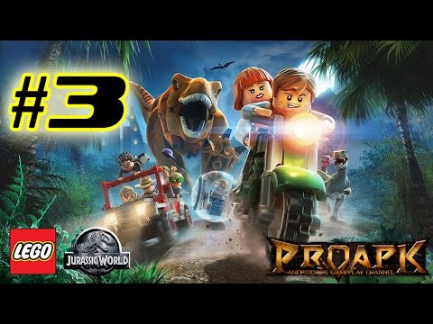 LEGO Jurassic World Walkthrough Gameplay Part 3 (iOS/Android)