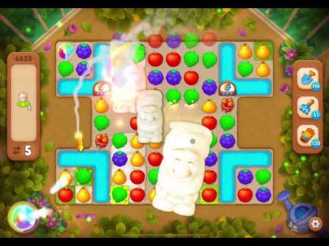 GardenScapes Level 6820 no boosters