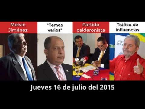 Resumen vespertino de noticias, 16 de julio del 2015