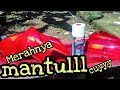 Simak Tutorial cat merah doff ala Honda PCX pakai sapporo spray sapporogiveaway sapporogiveawaynovember, Video cat merah doff paling baru!