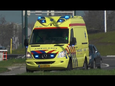 [Nieuwe sirene] A1, Otaris Ambulance 06-187 Harderwijk naar het MMC Amersfoort