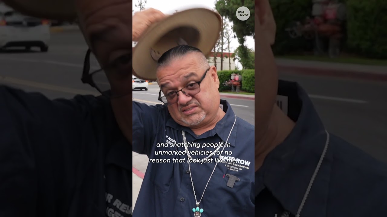 Los Angeles residents take pride in their city amid ICE protests #Shorts