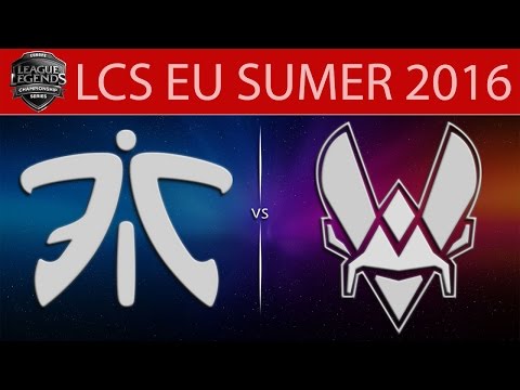 [LoL VODs] VIT vs FNC Game 2 | LCS EU Summer 2016 (03.06.2016) - Team Vitality vs Fnatic
