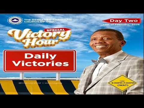 RCCG 2026 SPECIAL VICTORY HOUR || DAILY VICTORIES || DAY 2