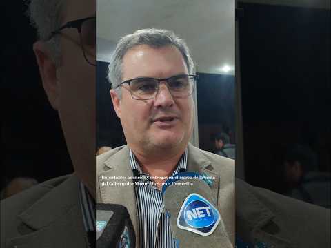 #Carnerillo recibió importantes anuncios con la visita del Gobernador Martin Llaryora
