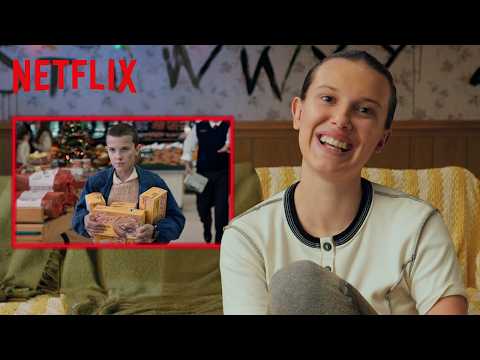 Stranger Things Cast REACTS to Their MOST ICONIC Moments! ⚡ | Netflix India