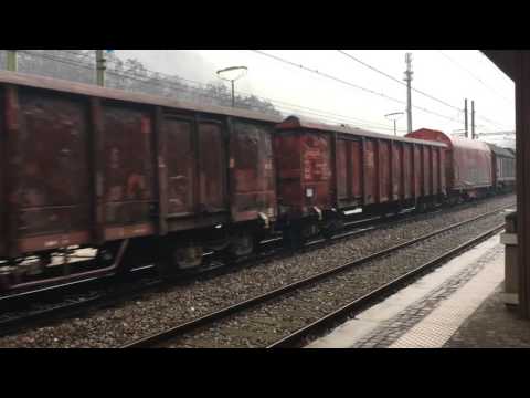 E483-005 RTC titolare di un merci, in transito a Bressanone