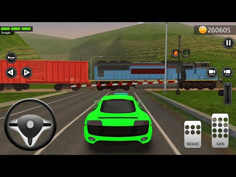 Parking Frenzy 2.0 3D Game #30 - Green Audi R8 - Car Games Android IOS gameplay #carsgames