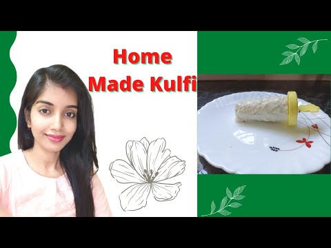 Home made kulfi | kulfi recipe | kulfi ice crem | summer special kulfi