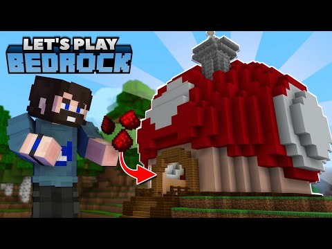 BluJay - How many REDSTONE BUILDS did I fit in TOAD'S HOUSE?! | Minecraft Let's Play Bedrock