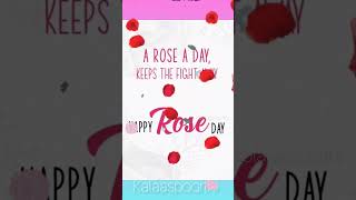 #Happyroseday || Happy rose day whatsapp status|| Happy rose day status 2023