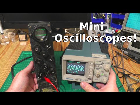 Mini Oscilloscopes: Tektronix 222A & Vintage GEC Miniscope!