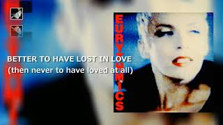 Better To Have Lost In Love Then Never To Have Loved At All