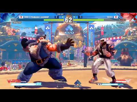 EVO 2017: SFV - DNG | Itabashi Zangief vs Moke - Top 8