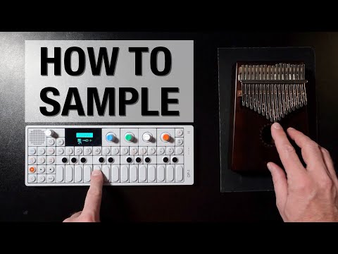 Teenage Engineering OP-1 How to sample in 1 minute - Tutorial