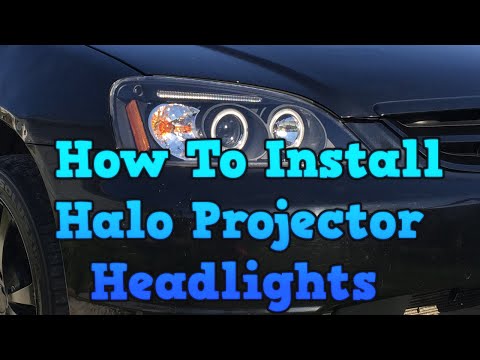 2002 Honda Civic - How To Install Halo Projector Headlights