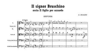 Rossini: Il signor Bruschino (Signor Bruschino), Overture (with Score)