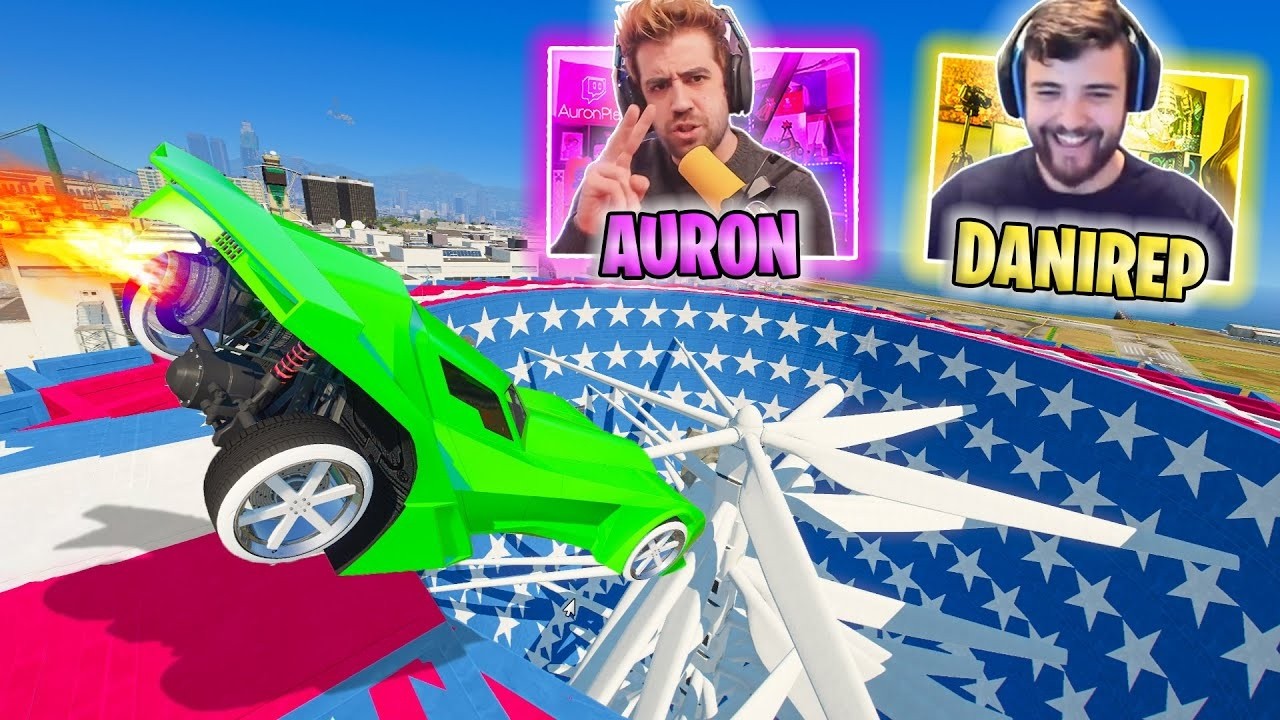 CARRERA LOCA CON AURONPLAY - GTA 5 ONLINE