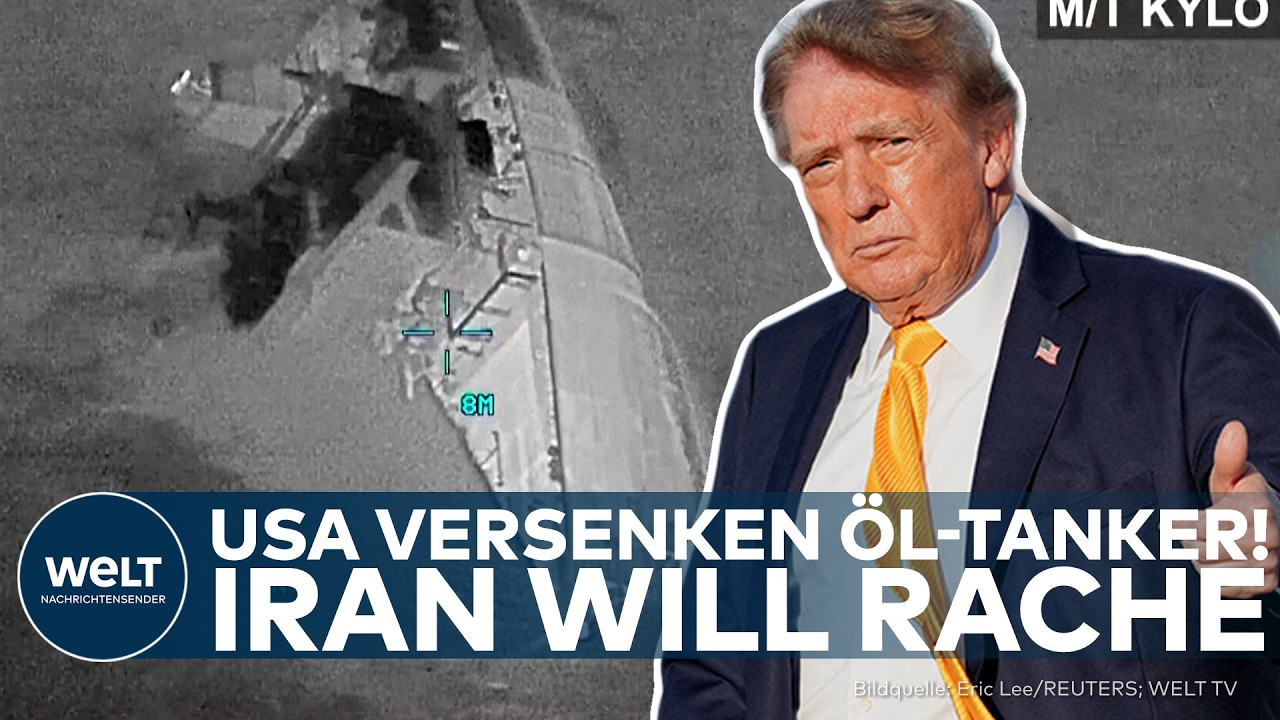 USA ESKALIERT IM GOLF VON OMAN: Iran will Rache! Donald Trump lässt iranischen Öltanker versenken