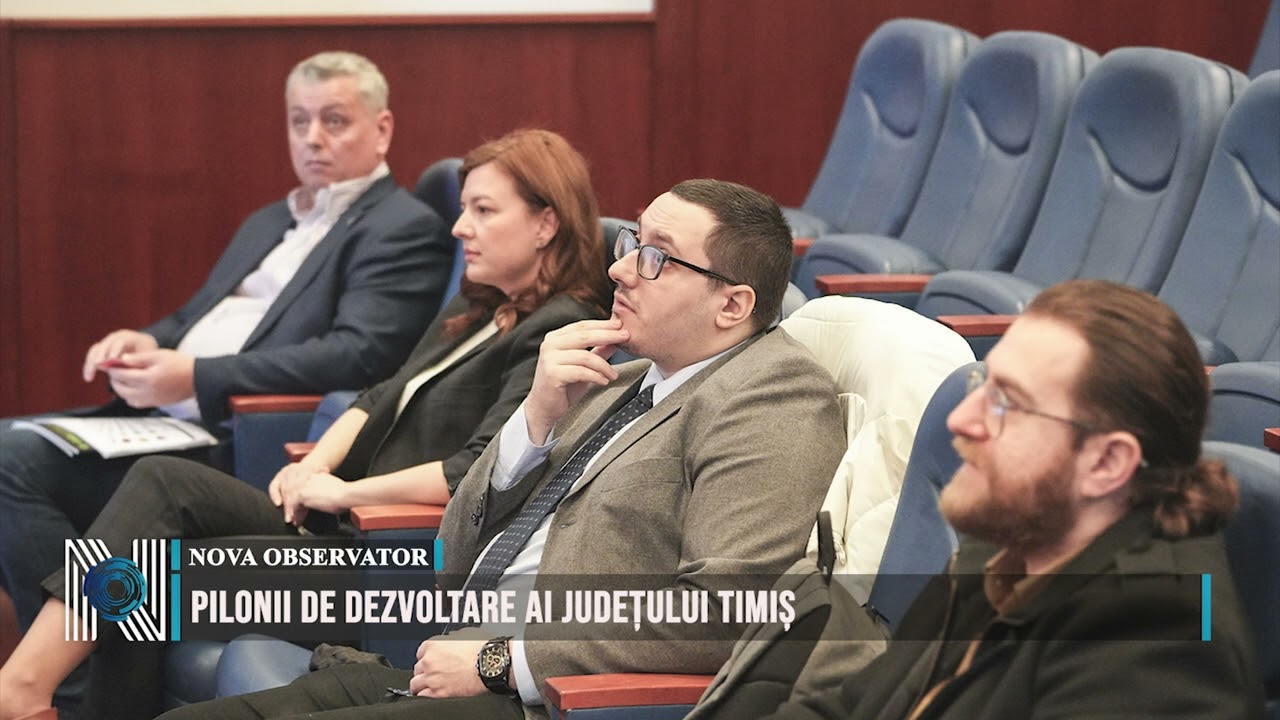 Pilonii de dezvoltare ai județului Timiș