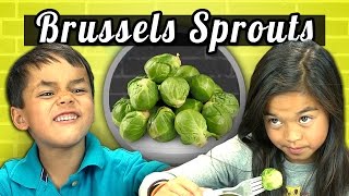 KIDS vs FOOD #4 - BRUSSELS SPROUTS