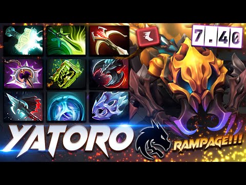 [7.40] YATORO RAMAPGE WEAVER - Dota 2 Pro Gameplay [Watch & Learn]