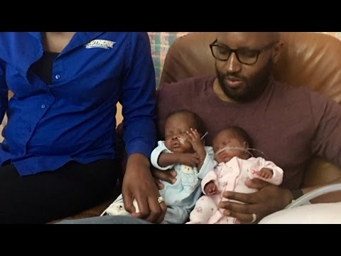 Mom Gives Birth To Premature Twin Babies 2 Weeks Apart