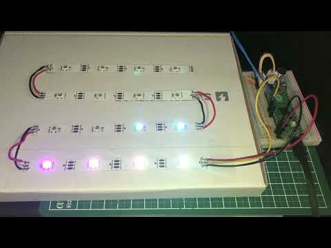 Raspberry Pi Pico sound activated neopixels