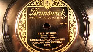 BEST WISHES by Duke Ellington 1932