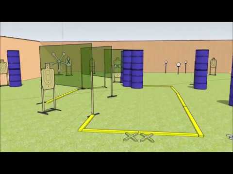 Sketchup Stage Walkthrough DRPC USPSA May 2018