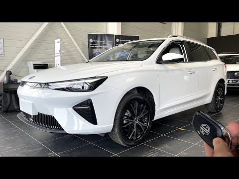 New 2022 MG5 Electric Luxury (61.1 kWh) | Visual Review, Exterior, Interior, Boot & Infotainment