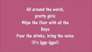 Britney Spears &amp; Iggy Azalea - Pretty Girls (LYRICS)