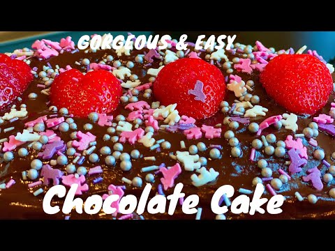 How To Make The Most Amazing Chocolate Cake Without Using Any Fancy Tools || Simple Chocolate  Cake